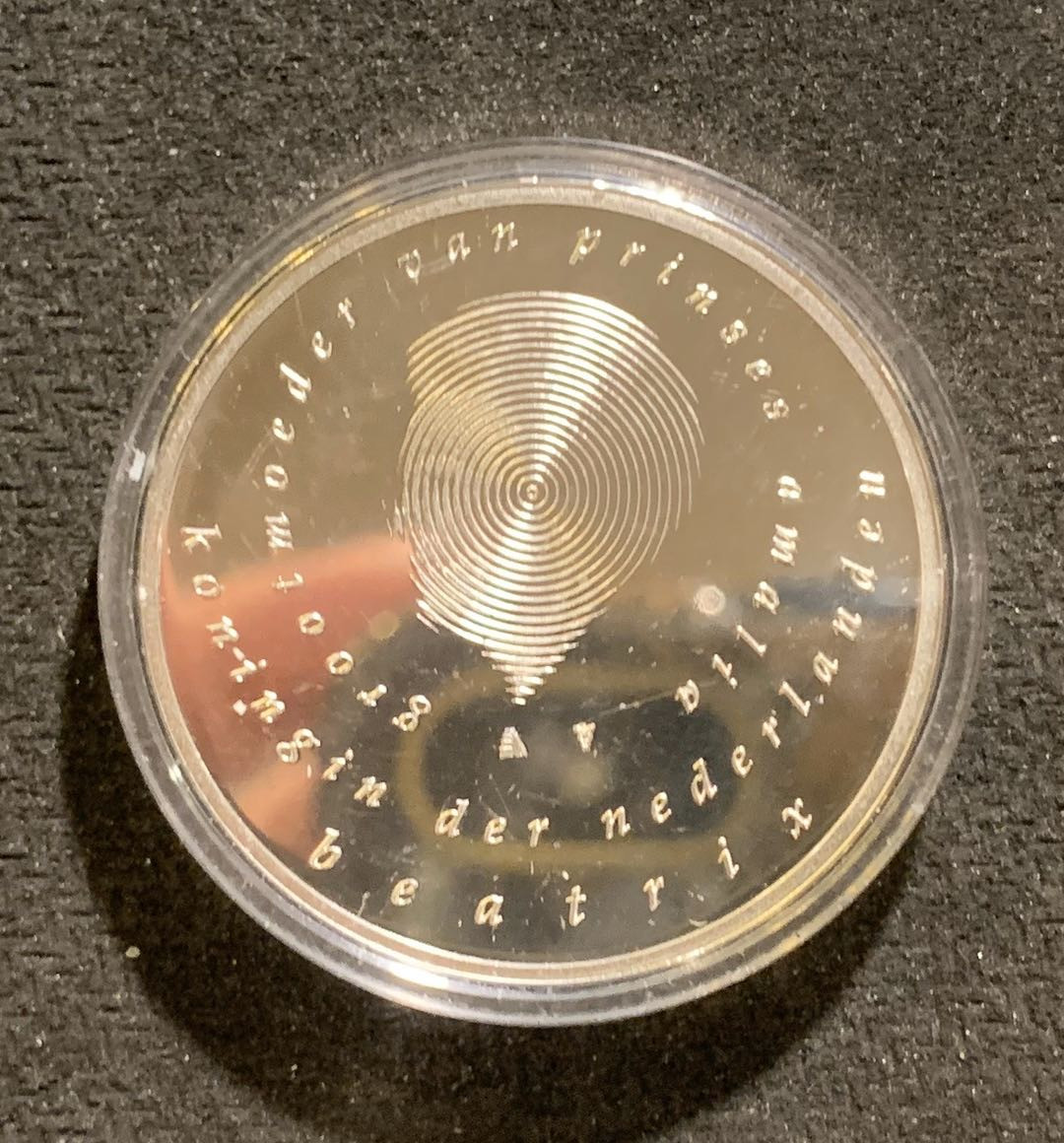 紫瑗钱币—微拍第七期   荷兰 2004年 阿玛利娅公主 10欧元 17.8克 0.925银 获奖币