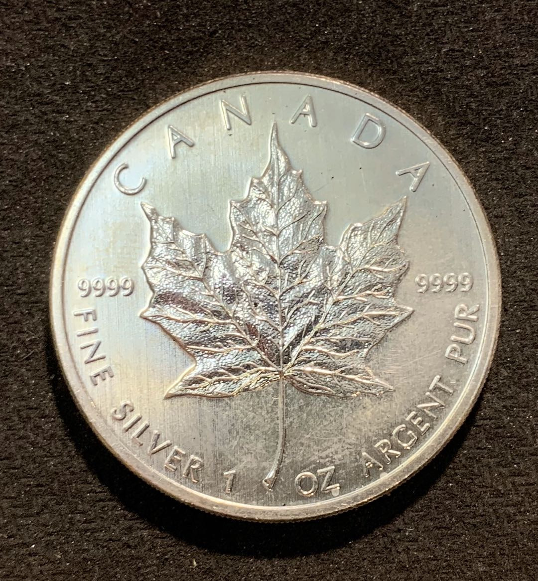 紫瑗钱币—微拍第七期   加拿大 2010年 枫叶投资银币 1盎司 31.1克 0.9999银
