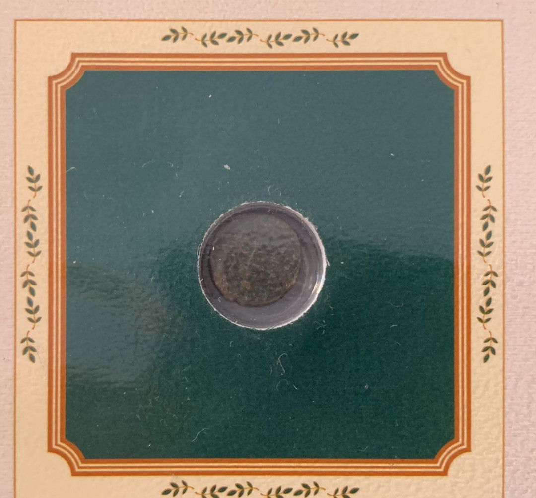 紫瑗钱币—微拍第九期  罗马帝国 狄奥多西一世 铜币 一枚 带册