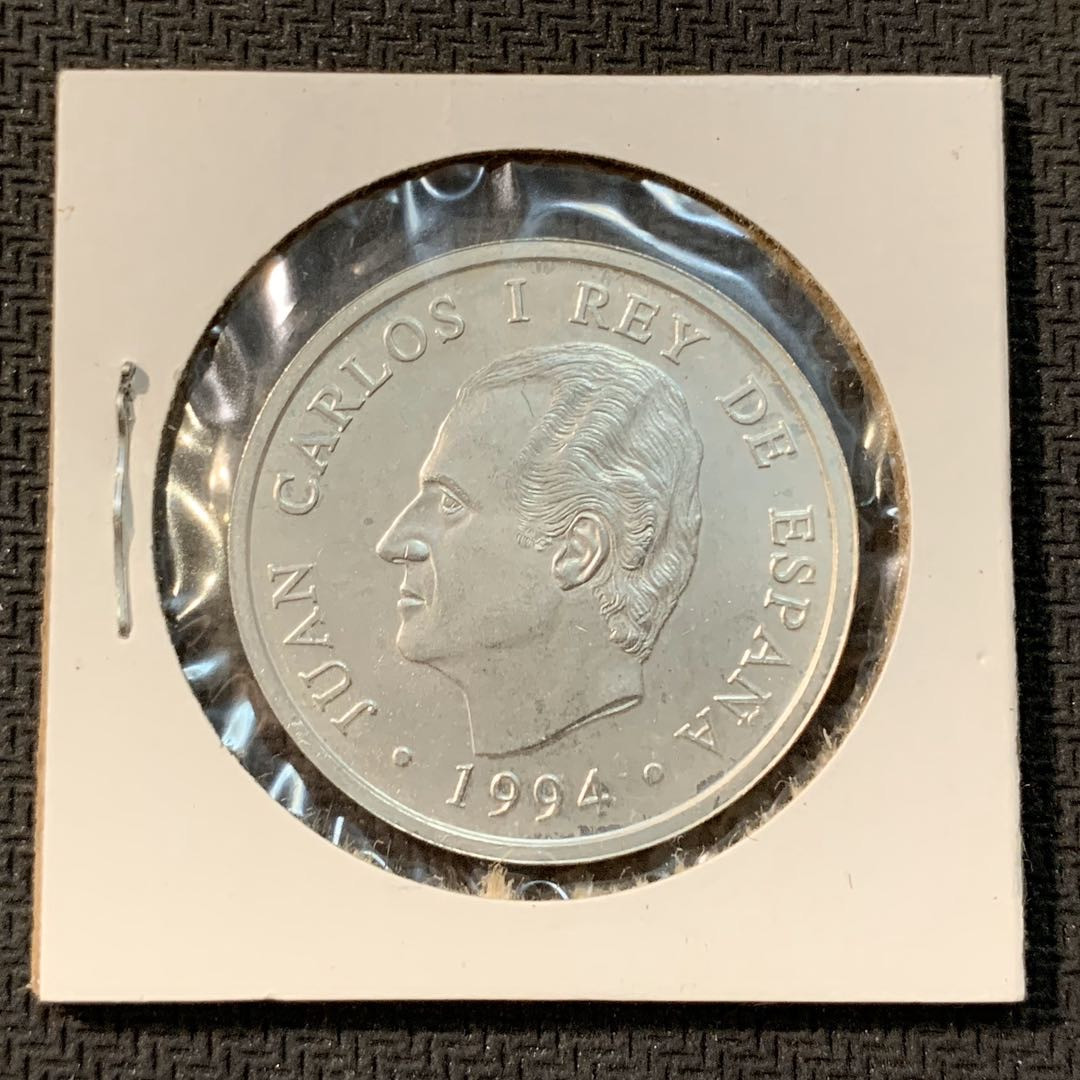 紫瑗钱币—微拍第11期  中外现代银币场 西班牙 1994年 国际货币基金组织 2000比塞塔 18克 0.925银