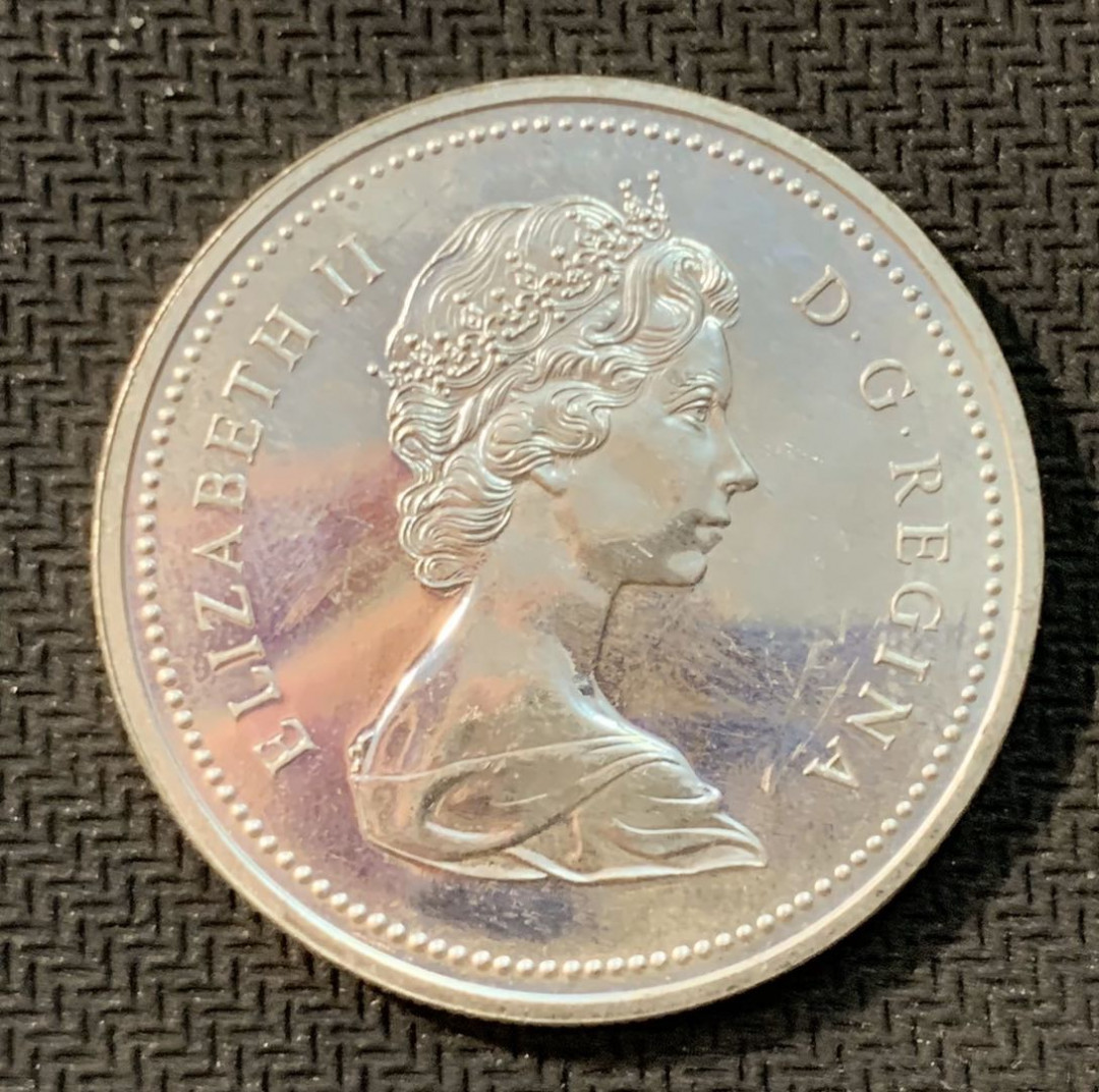 紫瑗钱币—微拍第11期  中外现代银币场 加拿大 1975年 卡尔加里建城100周年 1元 23.5克 0.5银