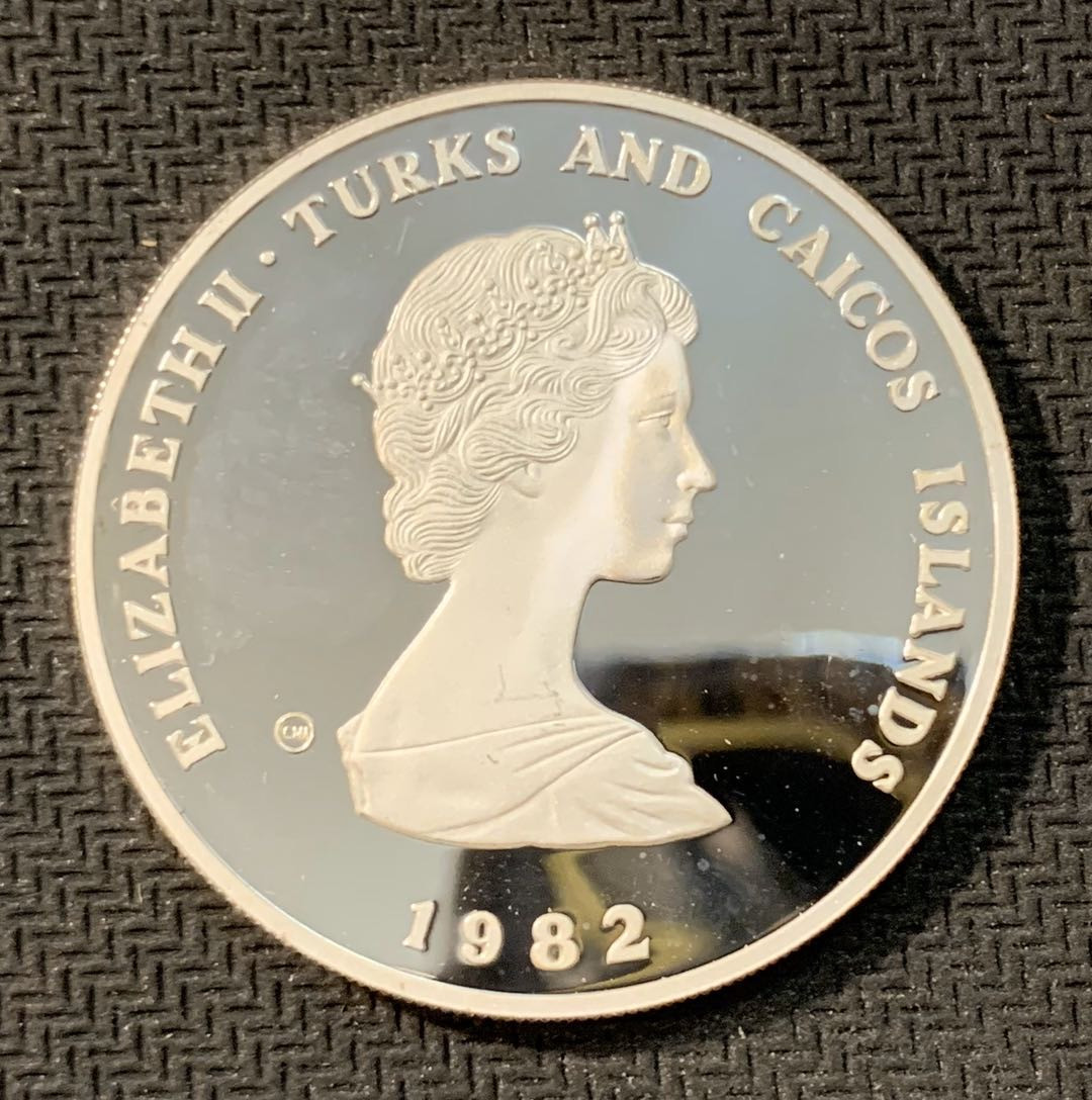 紫瑗钱币—微拍第11期  中外现代银币场 特克斯与凯恩斯  1982年 西班牙世界杯 守门 10元 23.28克 0.925银 精制