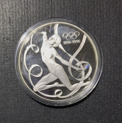 【随心拍&GetCoins】现代金银币拍卖第四十三期 获奖币1995年奥地利100先令奥运体操