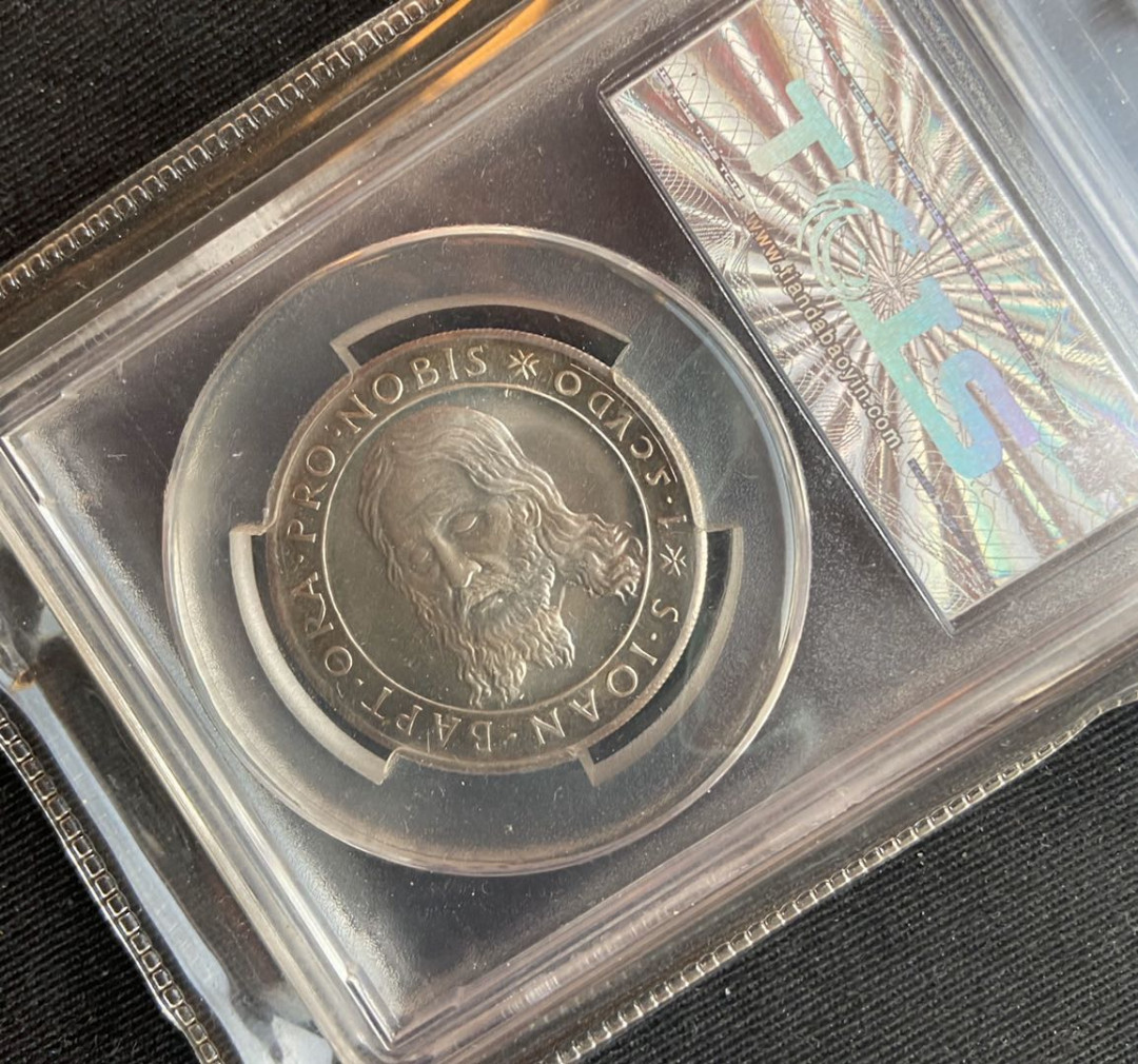 【币观天下】第九十五期钱币拍卖 【马耳他骑士团】 1964年 1斯古多  银币