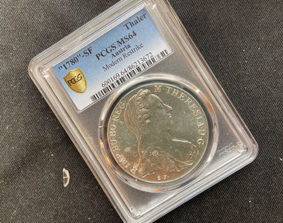 【随心拍&GetCoins】现代金银币拍卖第四十三期 【奥地利】pcgs大奶妈银币【ms64】
