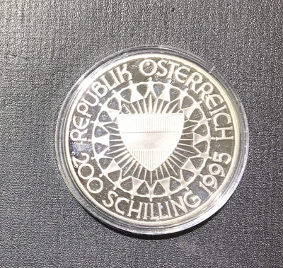 【随心拍&GetCoins】现代金银币拍卖第四十三期 获奖币1995年奥地利100先令奥运体操