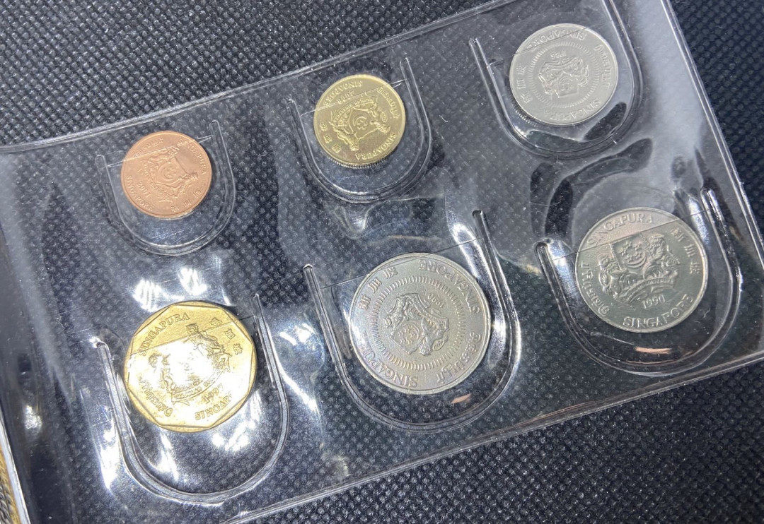 【币观天下】第九十五期钱币拍卖 【印尼+新加坡】流通币11枚