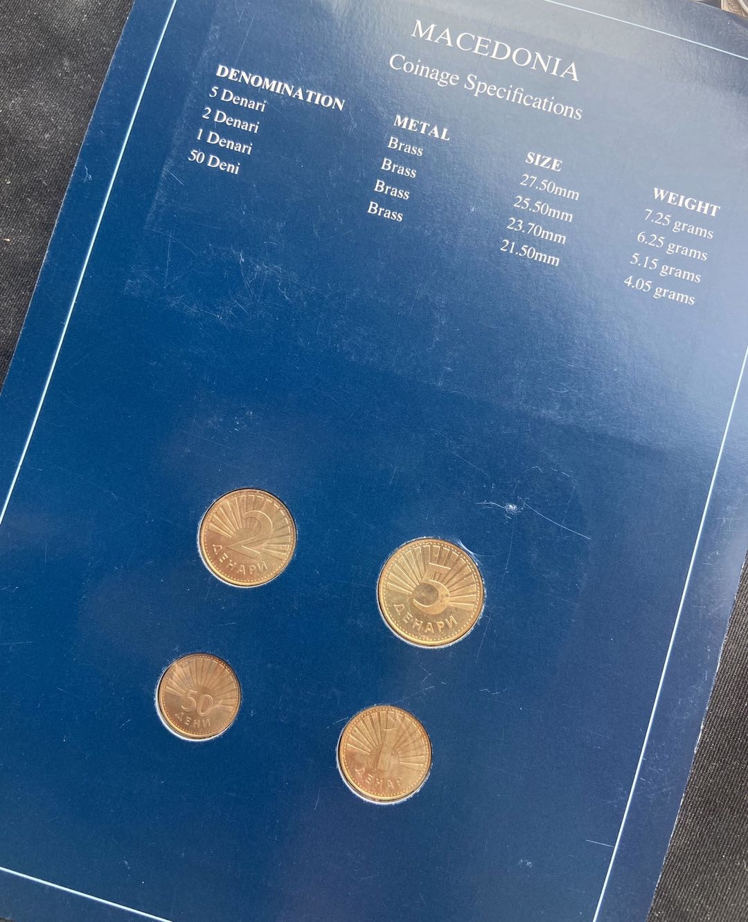 【币观天下】第九十五期钱币拍卖 【富兰克林册子】马其顿共和国