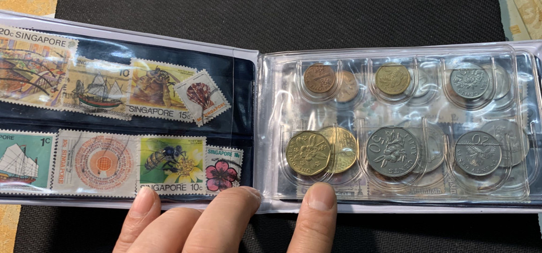 紫瑗钱币—微拍第12期  新加坡 马来西亚 钱币邮票收藏册 共16枚