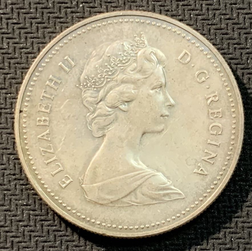 紫瑗钱币—微拍第12期  加拿大 1979年 加里森号帆船300周年 1元 23.5克 0.5银