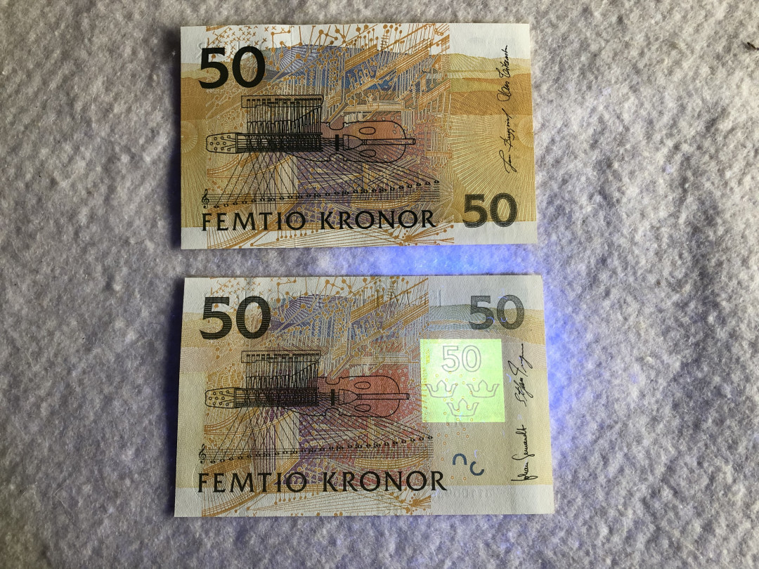 【收藏联盟】第114期拍卖（2019收官之作）——爪哇舞者 【一组4张】瑞典 1994年 20克朗、1997年20克朗&1996年 50克朗、2004年50克朗 均为UNC- 