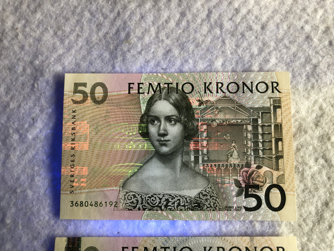 【收藏联盟】第114期拍卖（2019收官之作）——爪哇舞者 【一组4张】瑞典 1994年 20克朗、1997年20克朗&1996年 50克朗、2004年50克朗 均为UNC- 