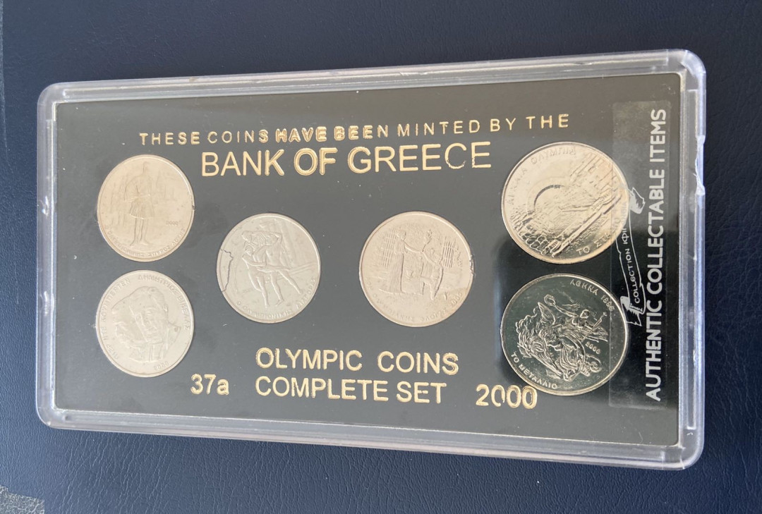 【币观天下】第九十六期钱币拍卖 【希腊】2004年希腊奥林匹克纪念币6枚