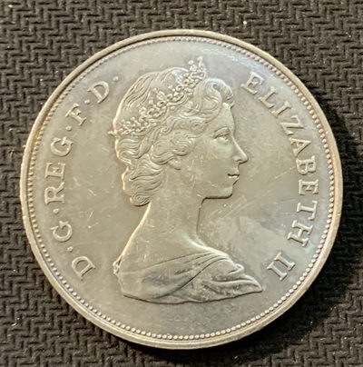 紫瑗钱币—微拍第13期 —批发场 - 英国 1981年 查尔斯和戴安娜 25便士 镍币 克朗型