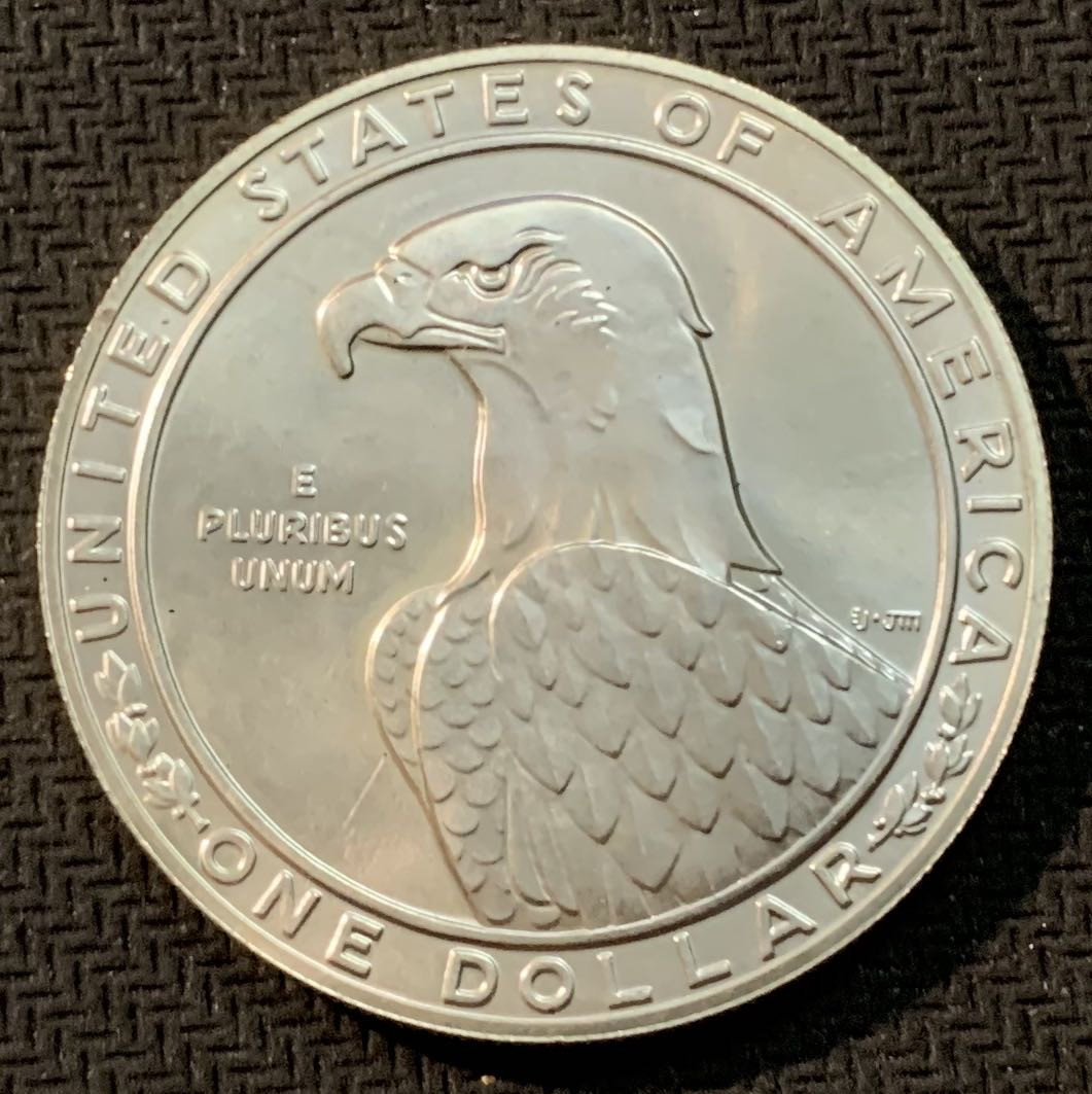 紫瑗钱币—微拍第13期 —批发场 美国 1983年  洛杉矶奥运会 铁饼 1元  26.73克 0.9银