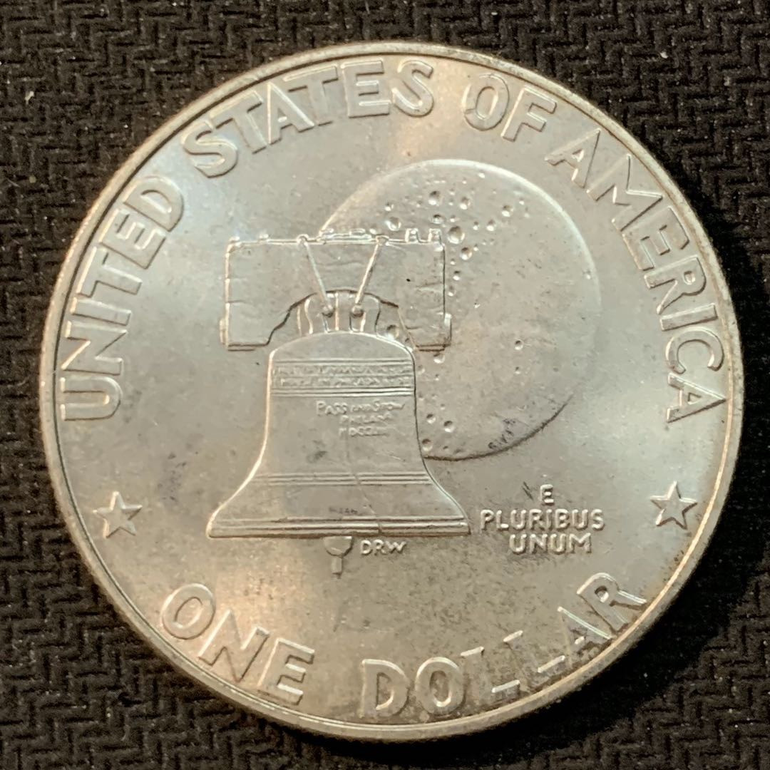 紫瑗钱币—微拍第14期  美国 1976年 建国200周年 1美元 24.6克 0.4银