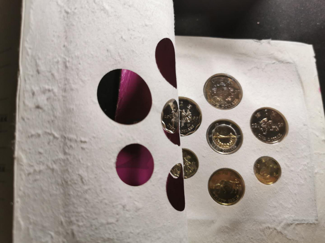 【鲸贝乐淘】千字文·第“有虞陶唐”号拍卖 【香港】1997年精制香港流通硬币全套，纪念版，品相一般，有锈斑，册子有撕裂