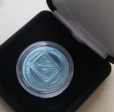 【随心拍&Getcoins】现代钱币拍卖第四十四期 维尔京2005年蓝色天鹅钛金属币