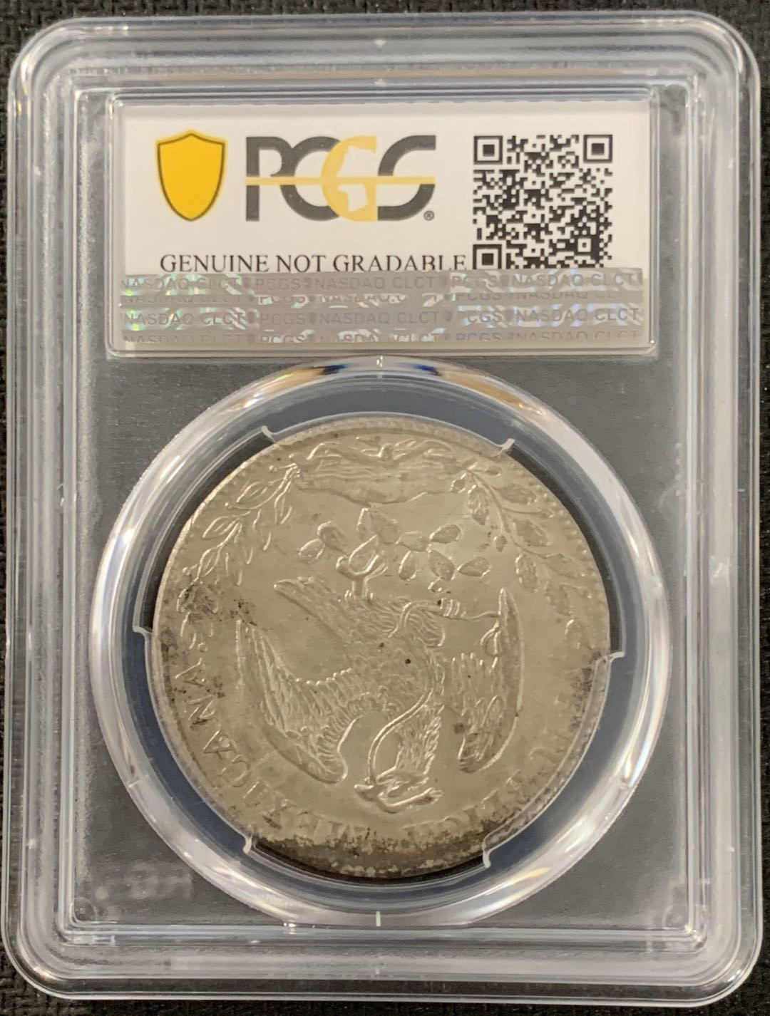 紫瑗钱币—微拍第15期 墨西哥 鹰洋专场 墨西哥 1879年 GO SM 8里亚尔 PCGS UNC Detail