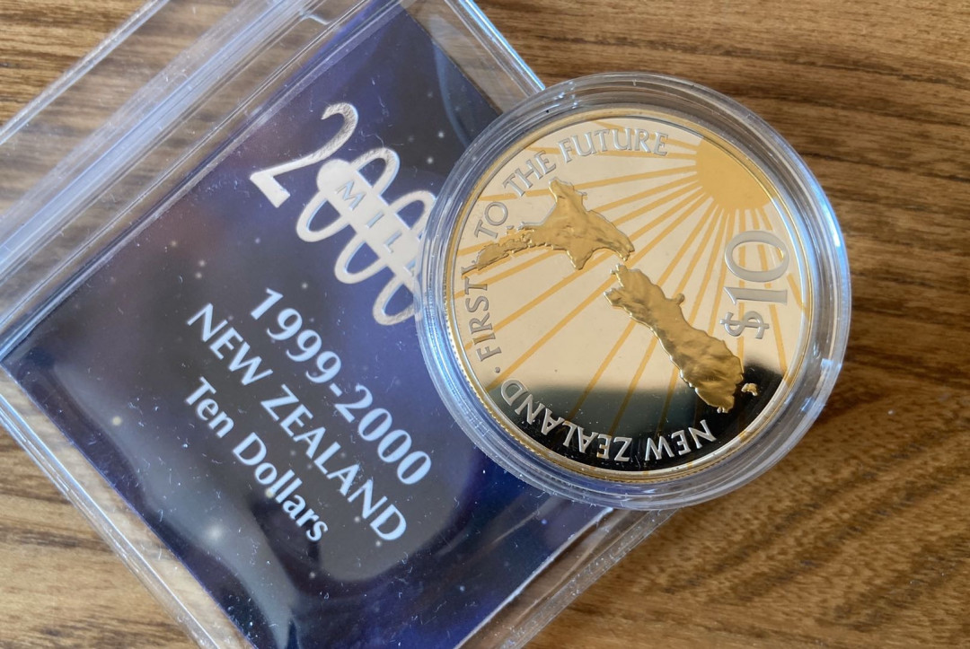 【币观天下】第九十七期钱币拍卖 【新西兰】新西兰2000千禧年银币【带证书】
