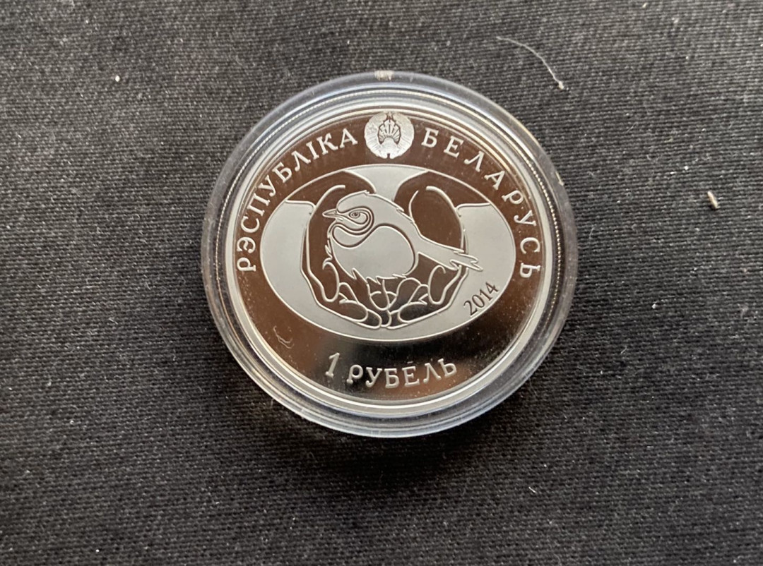 【币观天下】第九十七期钱币拍卖 【白俄罗斯】白俄罗斯 2014年发行大杜鹃纪念镍币