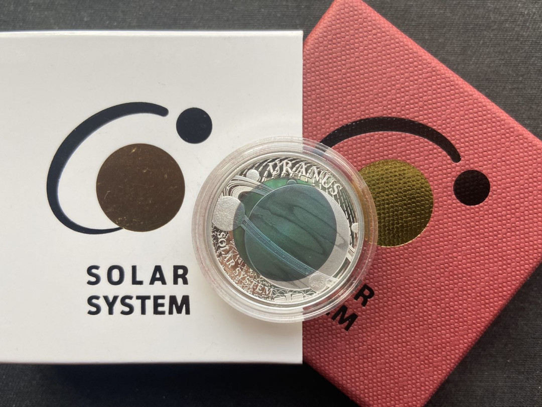 【币观天下】第九十七期钱币拍卖 【帕劳】帕劳精致银铌系列第二枚-水星