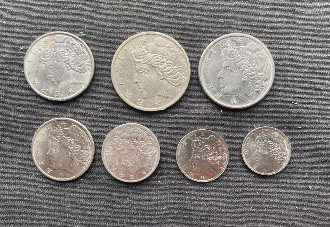 【币观天下】第九十七期钱币拍卖 【巴西】早期巴西流通币7枚