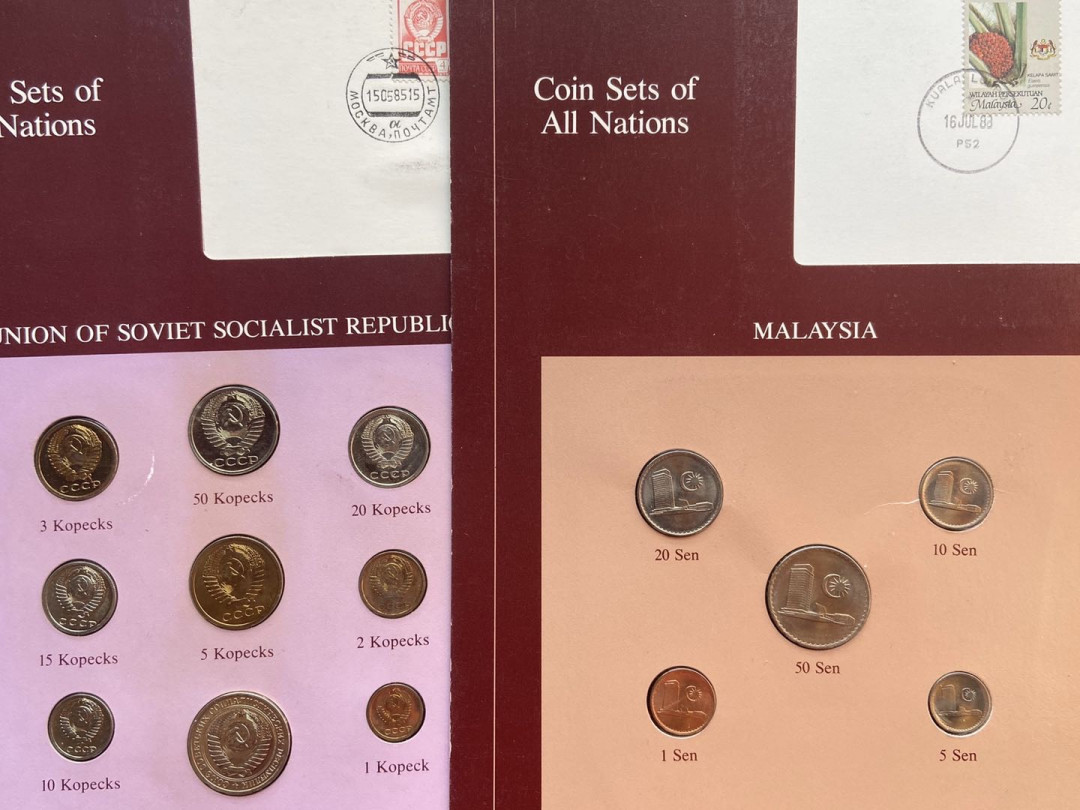 【币观天下】第九十七期钱币拍卖 【富兰克林】1976苏联+马来西亚