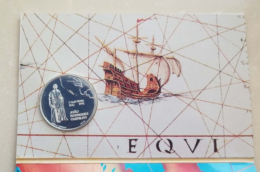 【币观天下】第九十七期钱币拍卖 葡萄牙1992年发现美洲加利福尼亚200埃斯库多银币