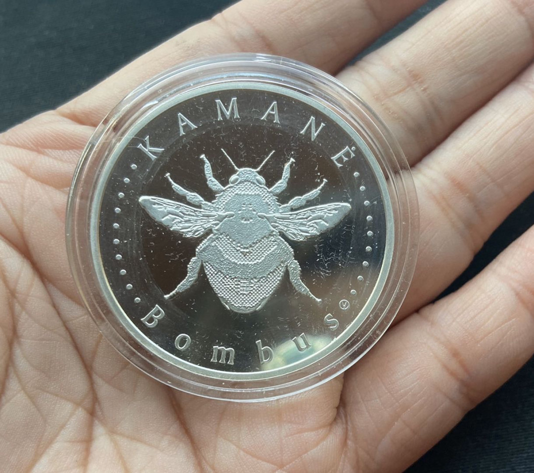 【币观天下】第九十七期钱币拍卖 【立陶宛】2008年黄蜂银币