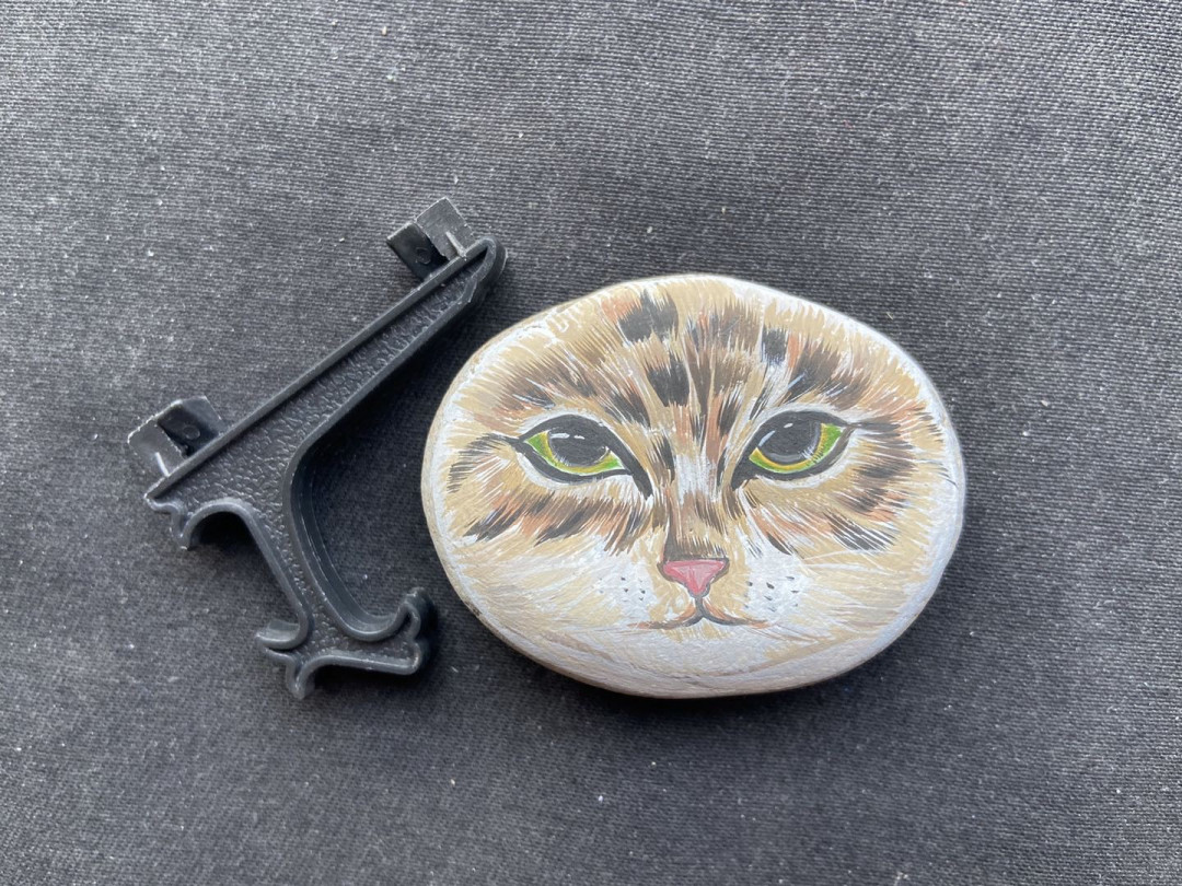 【币观天下】第九十七期钱币拍卖 【年底拍卖】秒杀个手绘猫猫石头【超可爱】