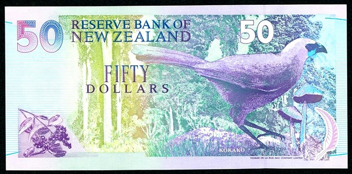 【收藏联盟】第116期拍卖——格拉斯哥大学的荣光 新西兰 1992年50元 UNC 精美