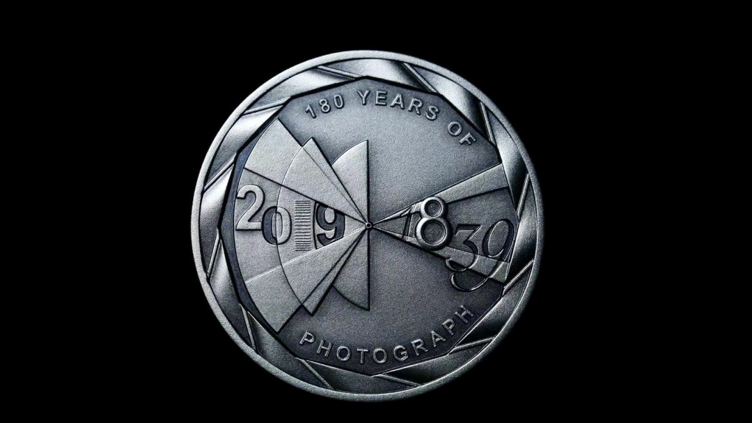 CSIS-GREAT评级精品钱币拍卖第二十三期 帕劳2019年照相术发明180周年仿古镂空纪念使用银币暗盒古典相机