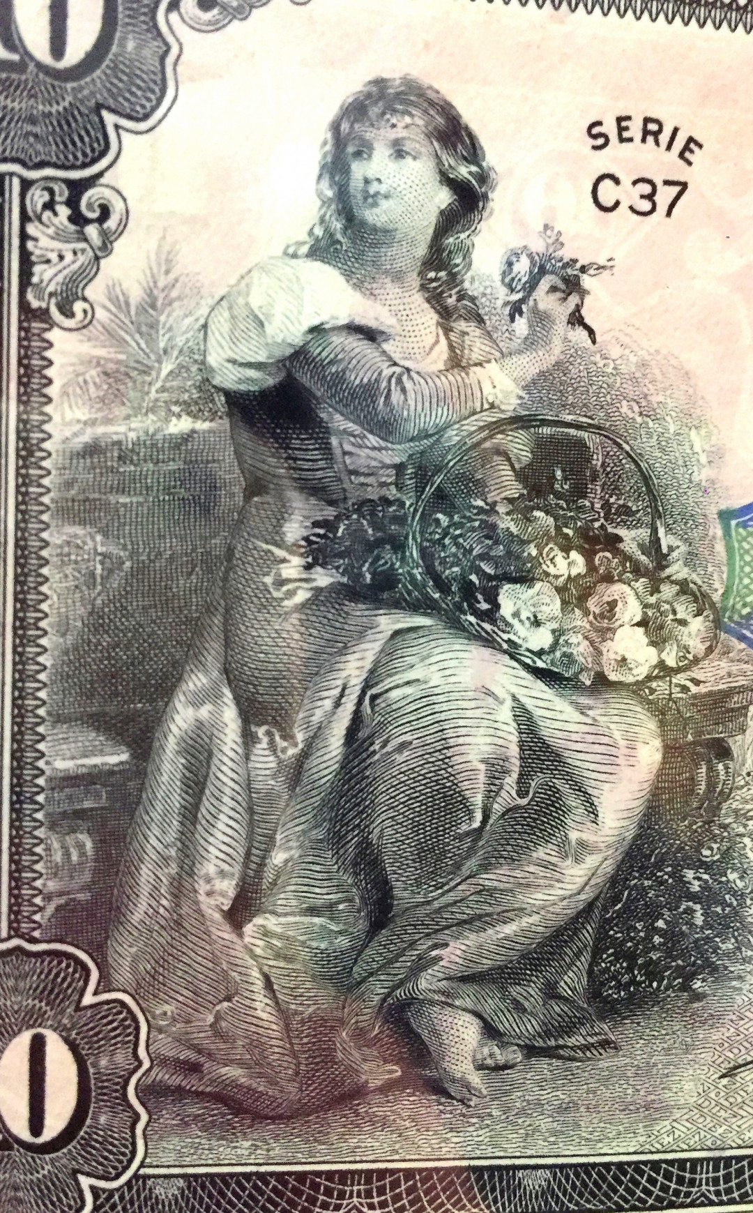 【收藏联盟】第118期拍卖——英伦三岛 【冠军分】秘鲁 1941-47年10索尔P67As  PMG66EPQ  雕刻精美 女神 美钞公司出品 非常稀少 仅4个评级记录