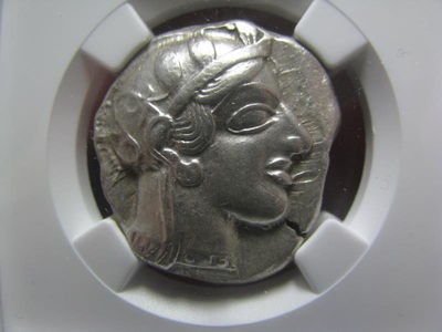 2020“爱你爱你”第二期～世界钱币 - 古希腊雅典城，雅典娜与猫头鹰，四德银币