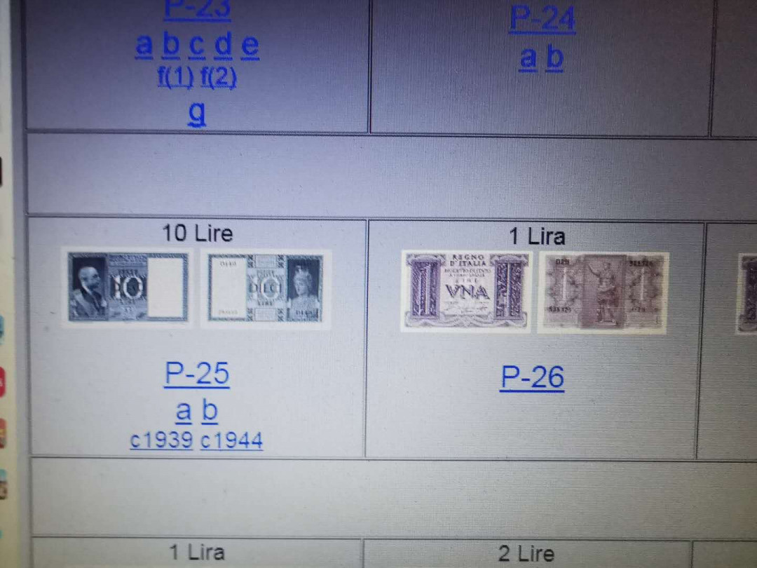 【鲸贝乐淘】千字文·第“臣伏戎羌”号拍卖 【意大利🇮🇹 】1936年1里拉, UNC 