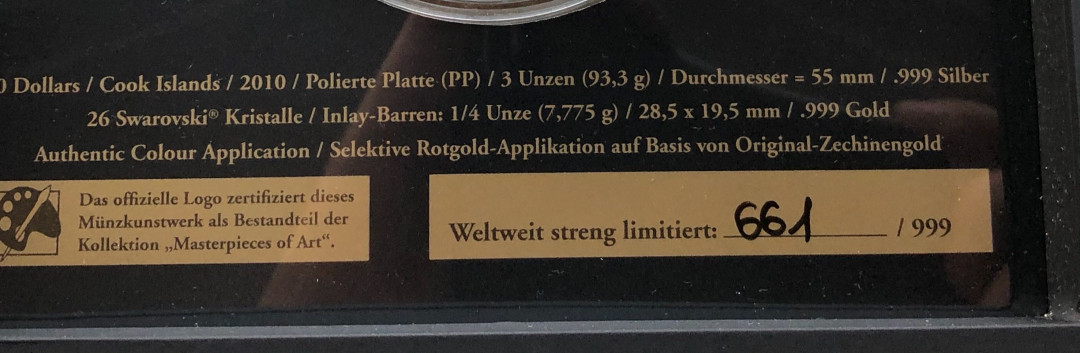 中西合璧，各美其美！ 库克群岛发行艺术大师系列之达芬奇银币