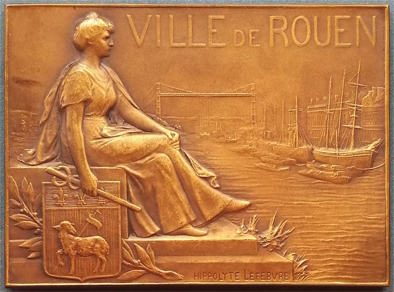 麦朵尔俱乐部第13场拍卖 鲁昂市纪念大铜章