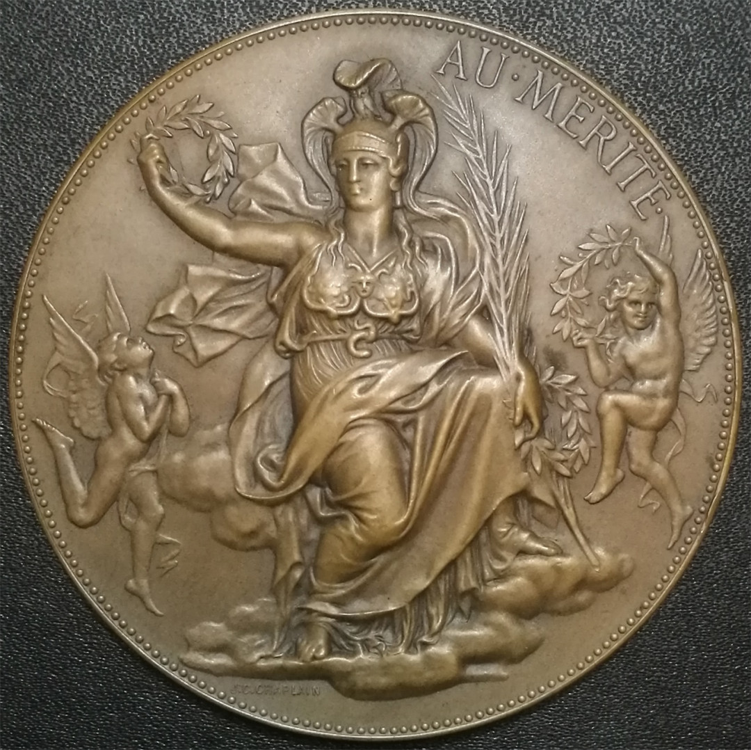 麦朵尔俱乐部第13场拍卖 智慧女神弥涅尔瓦大铜章