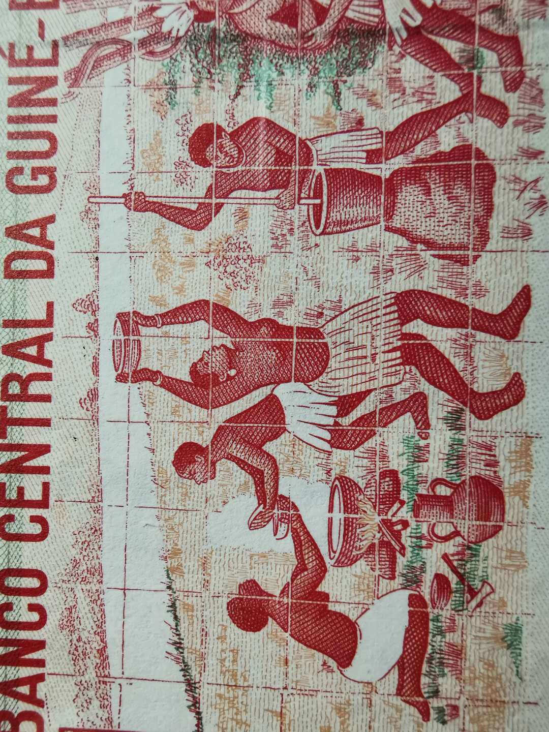 【鲸贝乐淘】千字文·第“率宾归王”号拍卖 低价精品，双豹子号，几内亚比绍🇬🇼1990年50比索，unc