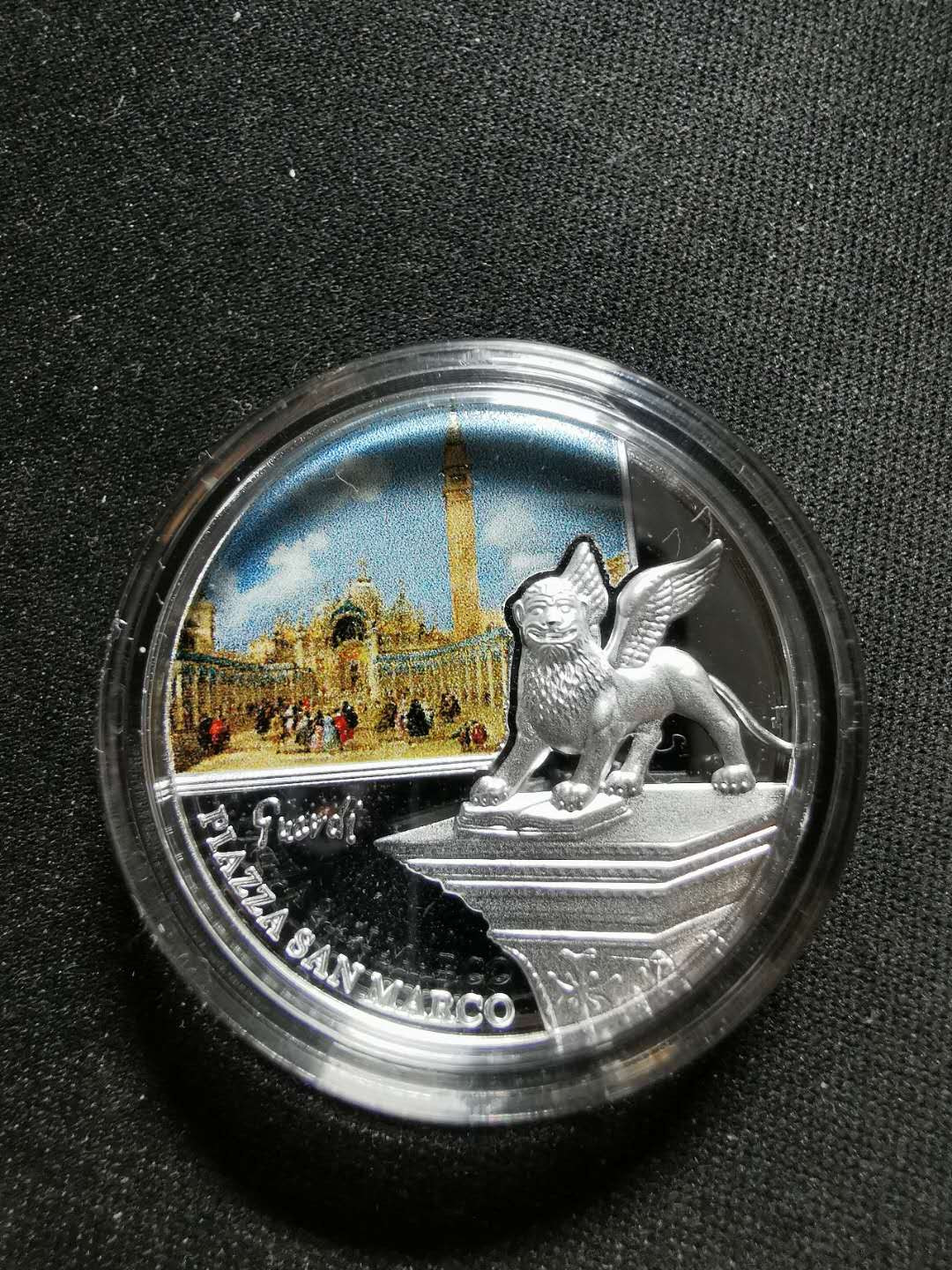 【鲸贝乐淘】千字文·第“率宾归王”号拍卖 纽埃🇳🇺2016拯救威尼斯画作系列，圣马可广场，无划痕