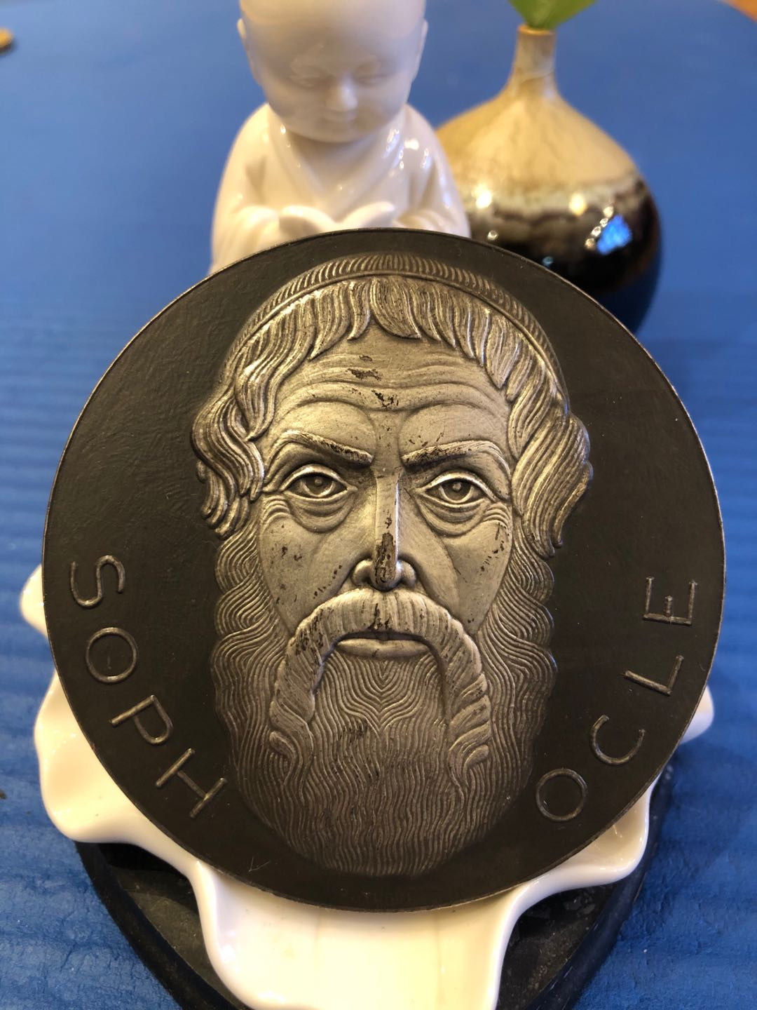 法国手雕艺术麦朵尔专场（15场） 古希腊诗人索福克勒斯