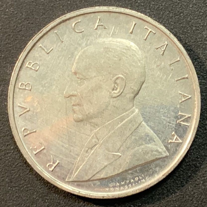 紫瑗钱币—微拍第27期  意大利 1974年 马可尼诞辰100周年 11克 0.835银