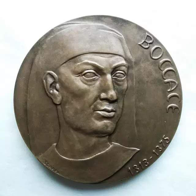 麦朵尔俱乐部第16场拍卖 法国大铜章/雕塑家SCARPA/稀少原版/人文主义三杰之大诗人薄伽丘