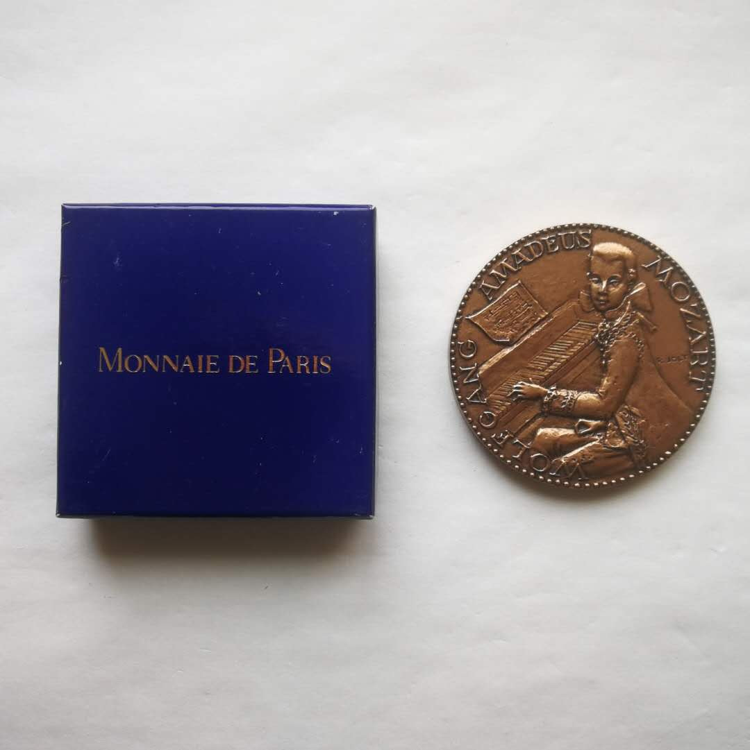 麦朵尔俱乐部第16场拍卖 法国大铜章-莫扎特