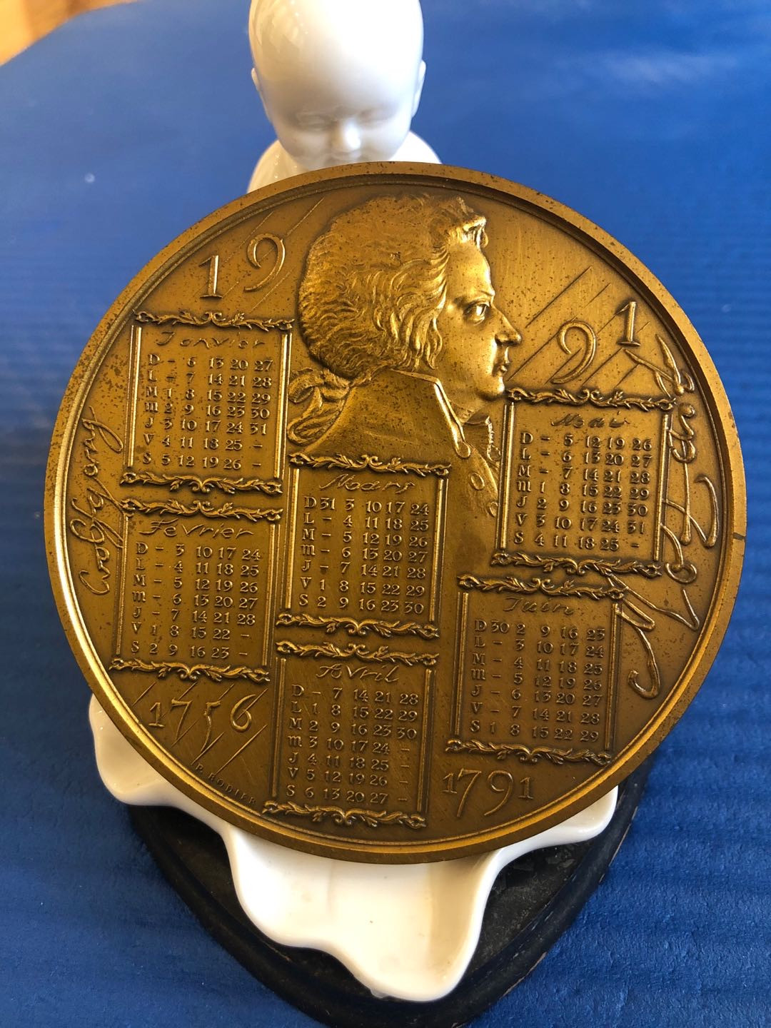 法国手雕艺术麦朵尔专场（15场） 音乐家莫扎特日历