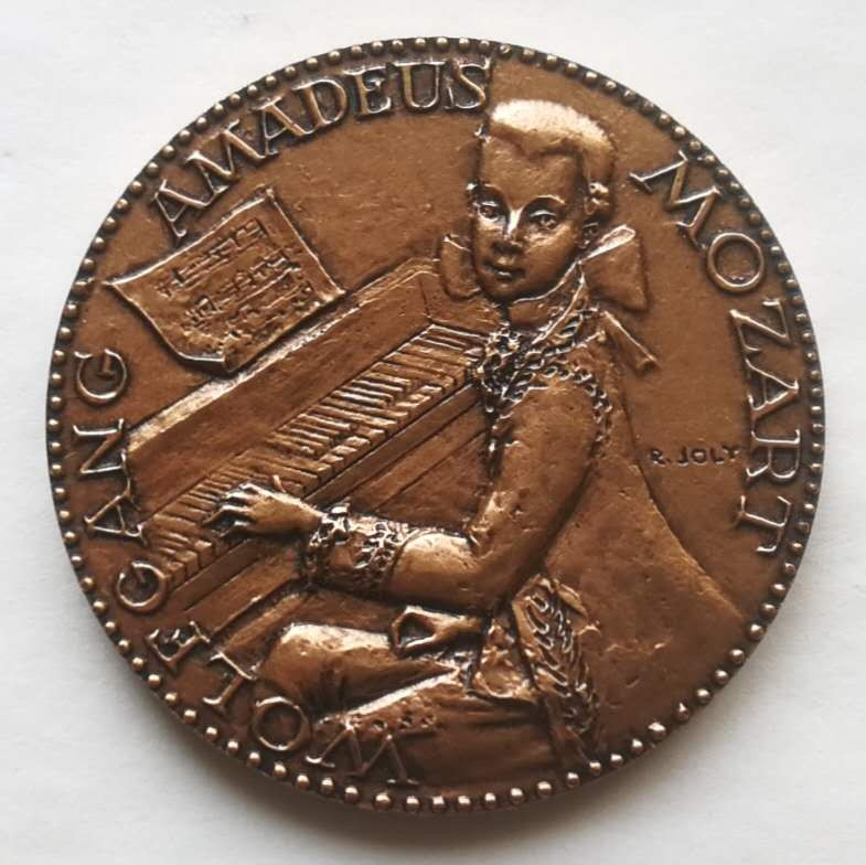 麦朵尔俱乐部第16场拍卖 法国大铜章-莫扎特