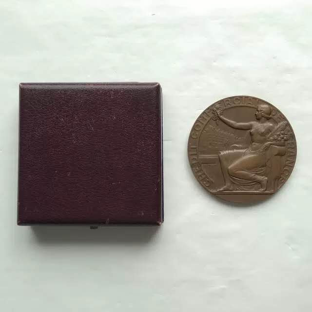 麦朵尔俱乐部第16场拍卖 法国大铜章-法兰西商业信贷银行