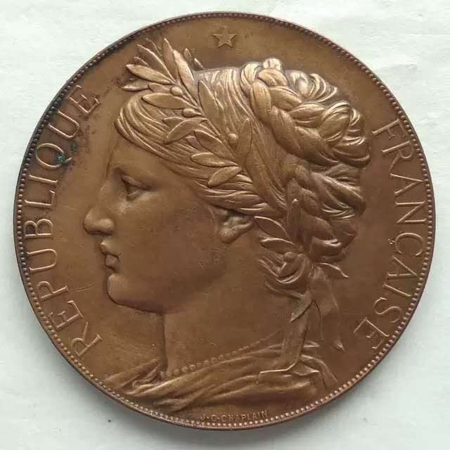 麦朵尔俱乐部第16场拍卖 法国大铜章-1878年巴黎世博会