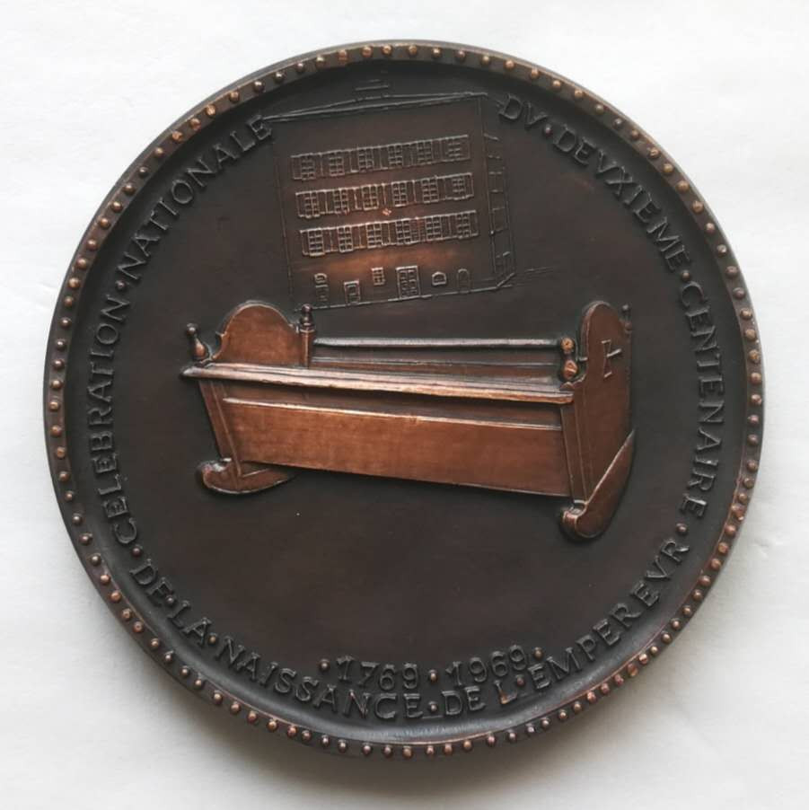 麦朵尔俱乐部第16场拍卖 法国大铜章-拿破仑（黑底上色版）